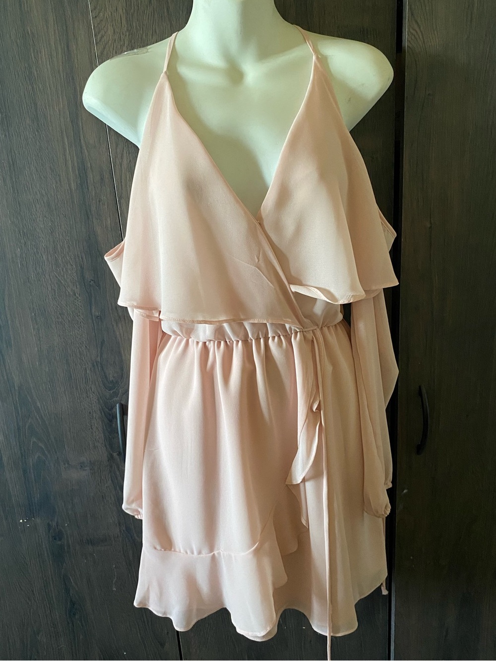 BCBGeneration Blush Pink Mini Dress